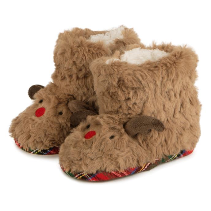 totes toasties® Toddler Booties Brown Extra Image 2